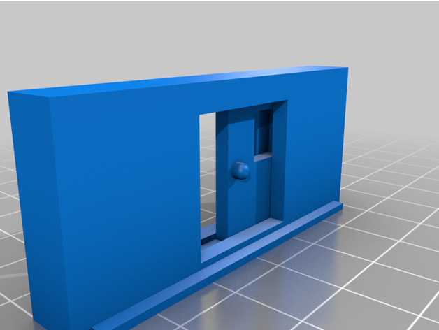 virus boardgame - door elements wall board game 3D print model - Mito3D