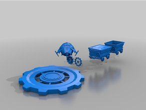 mineração engrenagem gubbins 3d print model - Mito3D