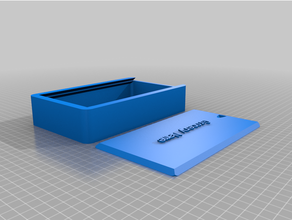 espace rangement boxd boîte couvercle personnalisé 3d print model - Mito3D