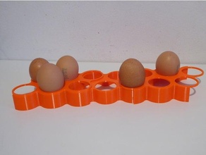 modular egg holder kitchen 3d print model - Mito3D