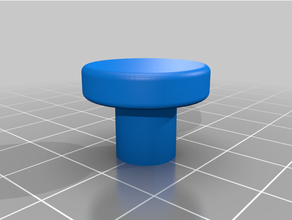 super simple knob 3d print model - Mito3D