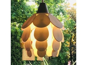 palletjes lamp shade lampshade 3d print model - Mito3D