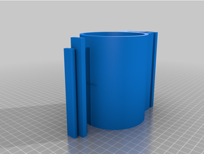 customized cup holder aasishgenerator parametric 3d print model - Mito3D