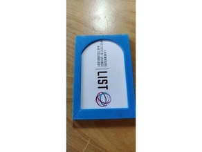 pocket business card holder 3d print model - Mito3D