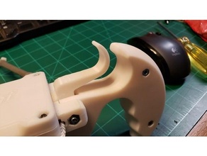 sliding legolini finger trigger 3d print model - Mito3D