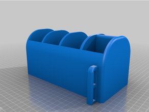 desk organizer sotrage 3d print model - Mito3D