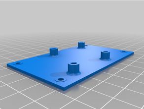 ender 3 pró psu cobrir bainha bode conversor adaptador crialidade fornecem 3d print model - Mito3D