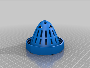 3 Gittergewebe Tasse breit Mund Krug Ring 3d print model - Mito3D