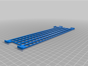 Azul skortrack kaplama klipler 3 yanlar 3d print model - Mito3D
