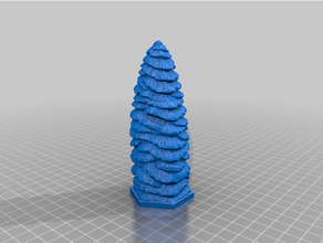 tree 3 heroscape 3d print model - Mito3D