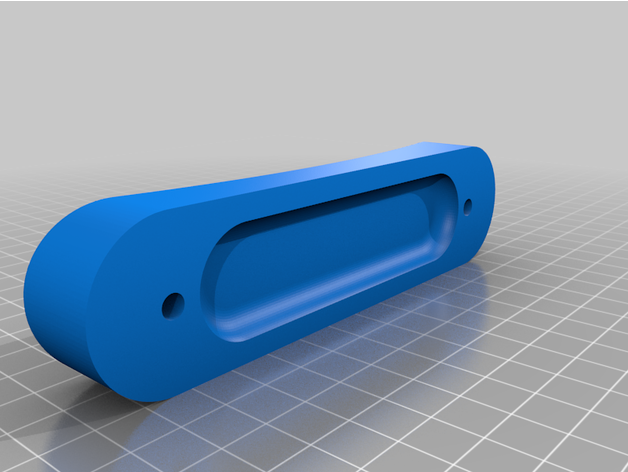 stockplate cyborg m82 air buttstock 3D print model - Mito3D