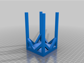 simple amiibo stand 3d print model - Mito3D