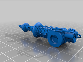 dirigido ulador sônica canhão adepto mecanicus titanicus at18 3d print model - Mito3D
