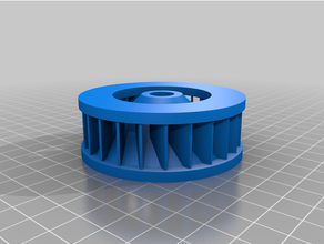 personnaliser centrifuge ventilateur écureuil personnalisé 3d print model - Mito3D