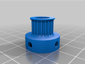 customized gt2 gear pulley idlerkkk 3d print model - Mito3D