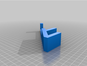 customized laptop stand - filament saver parameterized 3d print model - Mito3D