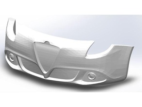 esparto Romeo Giulietta parachoque 3d print model - Mito3D