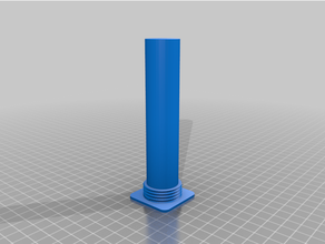 long axis cr10 spool holder 3d print model - Mito3D