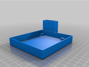 ender 3 lcd cobrir bainha padrão sd suporte 3d print model - Mito3D