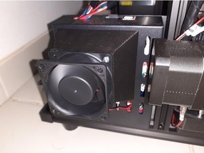 red a8 ventilador tarjeta circuito impreso 3d print model - Mito3D