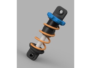 shock absorber autodesk fusion 360 creality ender 3 fusion360 pla prusa i3 3d print model - Mito3D