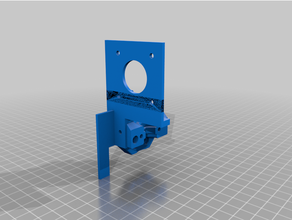 bmg bracket e3d v6 hot assembly 3d print model - Mito3D