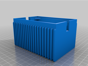 commodore 64 power supply case 3d print model - Mito3D