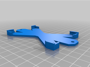 simples framboesa pi suporte 3d print model - Mito3D