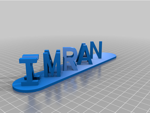 imran khan customized 3d print model - Mito3D