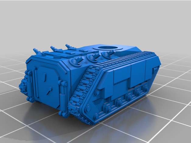tiny tank apc 3D print model - Mito3D