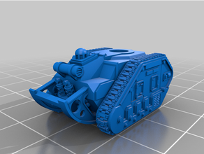tiny tank mbt 3d print model - Mito3D