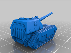 minuscule réservoir artillerie 3d print model - Mito3D