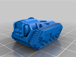 tiny tank infantry support 3d print model - Mito3D