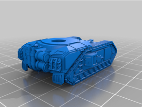 klein größer Panzer Megt 3d print model - Mito3D