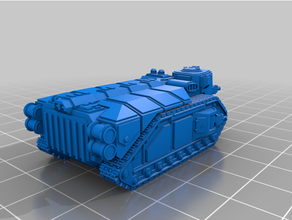 klein größer Panzer apc 3d print model - Mito3D