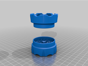 grinder weed 3d print model - Mito3D