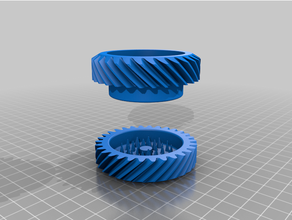gear grinder fun functional weed 3d print model - Mito3D