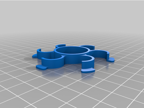 customizhubed elastico bobina centro personalizzato 3d print model - Mito3D