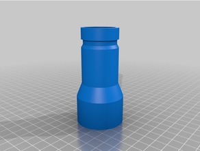 dyson adapter internal 44mm customized 3d print model - Mito3D
