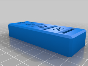 yığın ağızlık ekstrüder etiketleri Aufbewahrung Halterung 3d print model - Mito3D