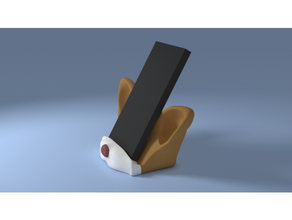 Chihuahua telefon ayakta durmak ses amplifikatör reflektör köpek pasif yavrusu akıllı 3d print model - Mito3D
