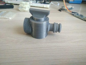 3 4 valve quick coupler garden 3d print model - Mito3D