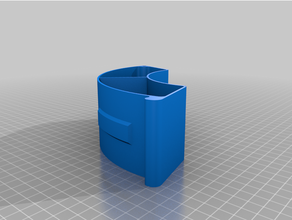 carretel gaveta bq bobina filamento organizador 3d print model - Mito3D