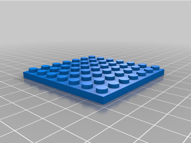 Lego 7 32 Block Höhe angepasst 3D print model - Mito3D