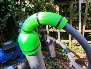 water hose guide 3d print model - Mito3D