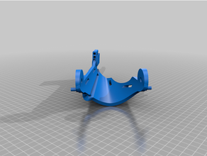 brazo modificado para mano raptor reloader e-nable izq arm protesis 3d print model - Mito3D