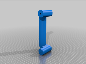 drawer handle 3d print model - Mito3D