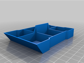 bandejas empilhável caixa v4 3d print model - Mito3D