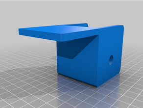 1u soporte Sevilla ultrahd ajustable banco escritorio montar estante 3d print model - Mito3D