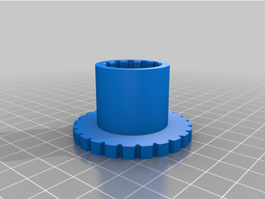 chiron snap-on leveling knobs anycubic bed 3d print model - Mito3D